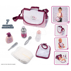 Smoby Přebalovací taška s plenkou Violette Baby Nurse  se 7 doplňky s nastavitelným popruhem