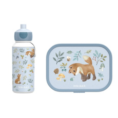Svačinový set (láhev 400ml+box) Forest Friends Svačinový set (láhev 400ml+box) Forest Friends