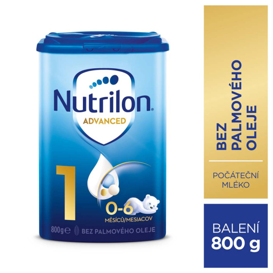 NUTRILON Mléko počáteční 1, 800 g, 0m+