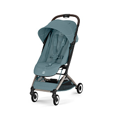 CYBEX Golfový kočárek Orfeo Stormy Blue Gold (Taupe Frame) Gold CYBEX Golfový kočárek Orfeo Stormy Blue Gold (Taupe Frame) Gold