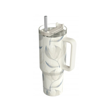Nerezový termohrnek s brčkem Stream Cotton 1200 ml