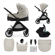 KINDERKRAFT Kočárek kombinovaný Vesto 2 3v1 Beige KINDERKRAFT Kočárek kombinovaný Vesto 2 3v1 Beige