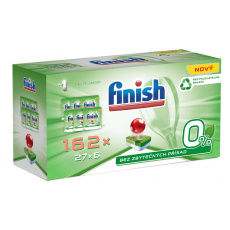 FINISH 0 % tablety do myčky nádobí 162 ks GIGAPACK FINISH 0 % tablety do myčky nádobí 162 ks GIGAPACK