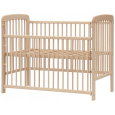 Scarlett Dětská postýlka - Scarlett MÍŠA přírodní ECO (buk), st. bok - 120 x 60