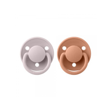 BIBS DUDLÍKY DE LUX PINK PLUM/PEACH VELIKOST 2, PŘIR.KAUČUK 2KS BIBS DUDLÍKY DE LUX PINK PLUM/PEACH VELIKOST 2, PŘIR.KAUČUK 2KS