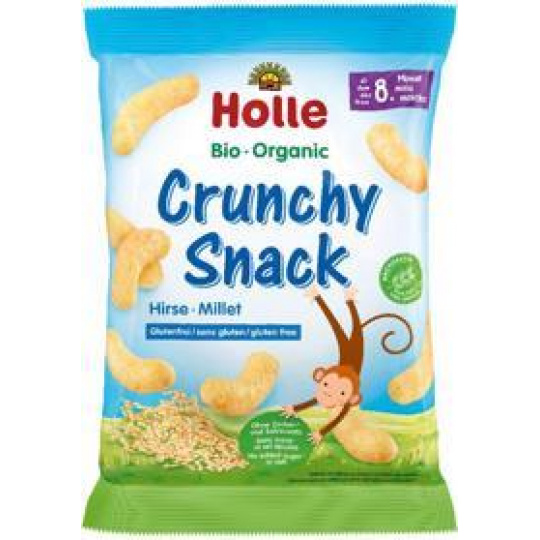 HOLLE Bio Křupky organické jáhlové s mangem 25 g (8m+)