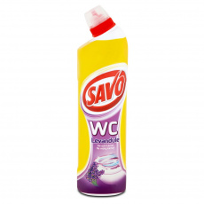 SAVO WC Levandule čisticí přípravek na toalety, 750 ml SAVO WC Levandule čisticí přípravek na toalety, 750 ml