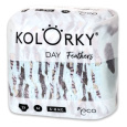 KOLORKY DAY Pleny jednorázové eko, peří M (5-8 kg) 21 ks