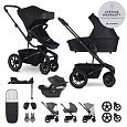 EASYWALKER SET Kočárek 4v1 Harvey⁵ Midnight Black XXL AIR + CYBEX Aton B2 i-Size + základna