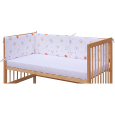 Scarlett Mantinel do postýlky 4dílný - Scarlett Labra - 180 x 30 cm Scarlett Mantinel do postýlky 4dílný - Scarlett Labra - 180 x 30 cm