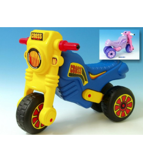 Odrážedlo CROSS velké plast výška sedadla 28cm nosnost do 50kg od 3 let Odrážedlo CROSS velké plast výška sedadla 28cm nosnost do 50kg od 3 let