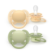 Philips AVENT Šidítko Ultrasoft Premium neutral 6-18m, 2 ks Philips AVENT Šidítko Ultrasoft Premium neutral 6-18m, 2 ks