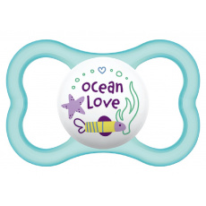 MAM Dudlík Air 16m+, silikon tyrkysový, ocean MAM Dudlík Air 16m+, silikon tyrkysový, ocean