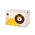 3 SPROUTS Truhla na hračky Lion Yellow