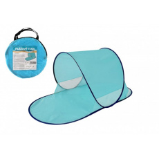 Stan plážový s UV filtrem 140x70x62cm samorozkládací polyester/kov ovál modrý v látkové tašce Stan plážový s UV filtrem 140x70x62cm samorozkládací polyester/kov ovál modrý v látkové tašce