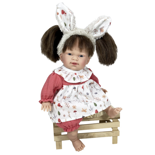 NINES Panenka s vlásky  COCO BUNNY 31 cm 30704