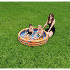 BESTWAY Bazén nafukovací Hot Wheels, 122 cm x 25 cm BESTWAY Bazén nafukovací Hot Wheels, 122 cm x 25 cm