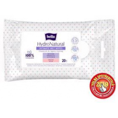 BELLA Intimní vlhčené ubrousky HydroNatural 20 ks BELLA Intimní vlhčené ubrousky HydroNatural 20 ks