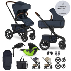 EASYWALKER Kočárek kombinovaný Jimmey Indigo Blue XXL AIR + RWS + KIDDY Evoluna i-size 2 + základna EASYWALKER Kočárek kombinovaný Jimmey Indigo Blue XXL AIR + RWS + KIDDY Evoluna i-size 2 + základna