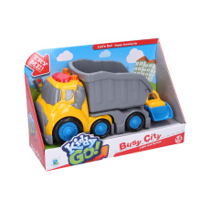 WIKY Kiddy Auto sklápěcí s efekty 19,5 cm buldozer 18m+ WIKY Kiddy Auto sklápěcí s efekty 19,5 cm buldozer 18m+