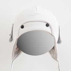 Jarní kojenecká čepička New Baby Special One bílá