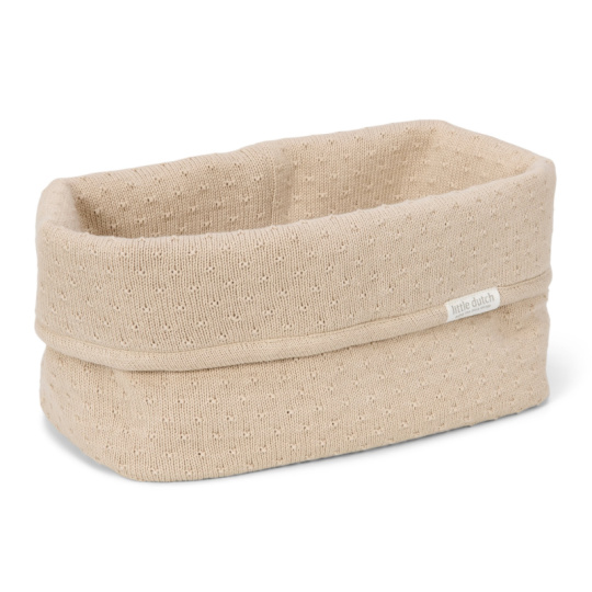 Košík pletený velký Pure Soft Beige Košík pletený velký Pure Soft Beige