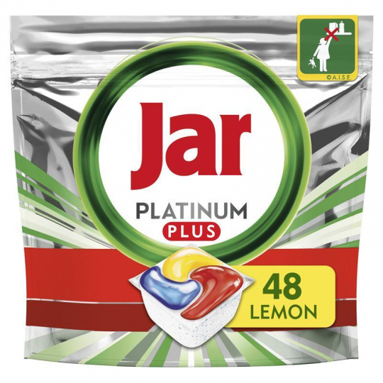 JAR Tablety do myčky Platinum Plus Quickwash 48 Ks