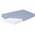 BABYMATEX Prostěradlo nepromokavé s gumičkou Bamboo světle modré 60x120 cm