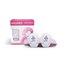 Haspro Hearing Protection BABY sluchátka na uši, 0m+, růžová