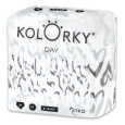 KOLORKY DAY Pleny jednorázové eko, srdce M (5-8 kg) 21 ks