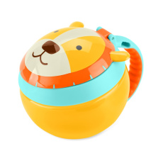 SKIP HOP Zoo Nádoba na sušenky Lev 12m+ SKIP HOP Zoo Nádoba na sušenky Lev 12m+