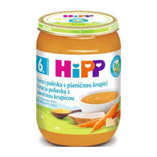 HiPP BIO Kuřecí polévka s pšeničnou krupicí (190 g)