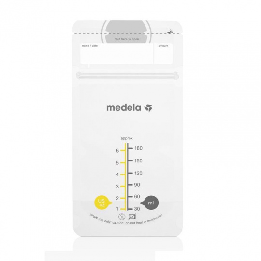 MEDELA Sáčky na skladovanie materského mlieka 180 ml, 25 ks MEDELA Sáčky na skladovanie materského mlieka 180 ml, 25 ks