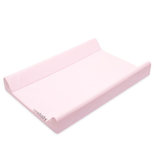Přebalovací podložka měkká New Baby BASIC pink 49x70cm