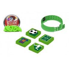 Náramek nastavitelný Pixie Crew silikon s pixelovými kostičkami + modelína zelený v blistru 10x13cm Náramek nastavitelný Pixie Crew silikon s pixelovými kostičkami + modelína zelený v blistru 10x13cm