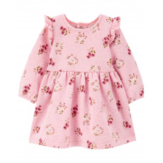 CARTER'S Šaty Pink Flowers dívka 9m CARTER'S Šaty Pink Flowers dívka 9m