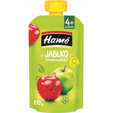 HAMÉ Ovocná svačinka Jablko 100 g HAMÉ Ovocná svačinka Jablko 100 g