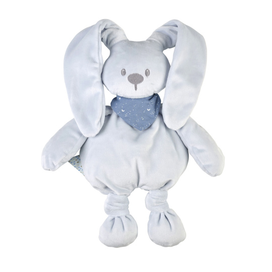NATTOU Hračka plyšový Lapidou Glow světle modrá 36 cm, 0 m+