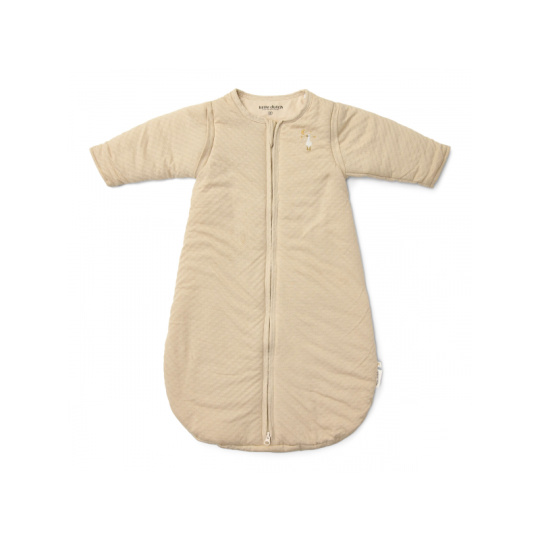 Spací pytel s oddělitelnými rukávy 90 cm Husa Beige Newborn Naturals
