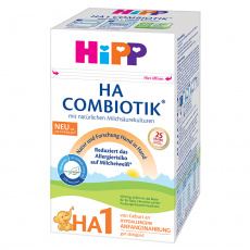 HiPP HA 1 Combiotik® Počáteční kojenecká výživa od narození, 600 g HiPP HA 1 Combiotik® Počáteční kojenecká výživa od narození, 600 g