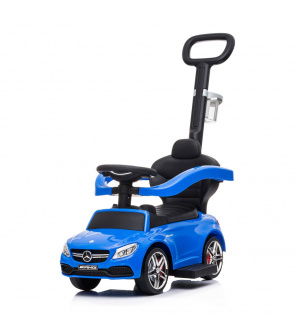 Odrážedlo s vodící tyčí Mercedes Benz AMG C63 Coupe Baby Mix modré Odrážedlo s vodící tyčí Mercedes Benz AMG C63 Coupe Baby Mix modré