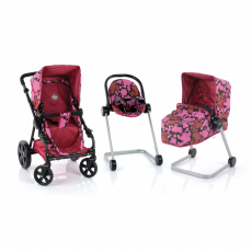 Hauck iCoo Set Grow with me Flora red Hauck iCoo Set Grow with me Flora red