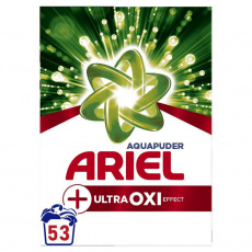 ARIEL Prášek na praní AquaPuder Ultra OXI effect, 53 praní ARIEL Prášek na praní AquaPuder Ultra OXI effect, 53 praní