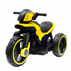 Dětská elektrická motorka Baby Mix POLICE žlutá Dětská elektrická motorka Baby Mix POLICE žlutá