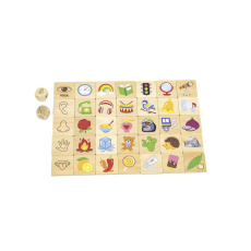 Dřevěné puzzle Smysly Viga Dřevěné puzzle Smysly Viga