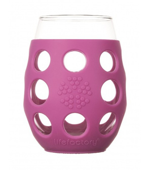 Lifefactory sklenice 500ml 2ks huckleberry Lifefactory sklenice 500ml 2ks huckleberry