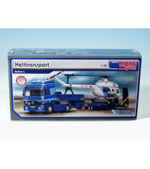 Stavebnice Monti 58 Actros L-MB Helitransport 1:48 v krabici 32x20,5x7,5cm Stavebnice Monti 58 Actros L-MB Helitransport 1:48 v krabici 32x20,5x7,5cm