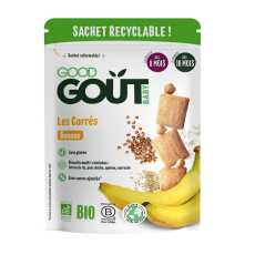 Polštářky BIO banánové 50 g Good Gout