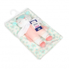 BABYMATEX Deka s hračkou Sheep Mint Pink 75 x 100 cm BABYMATEX Deka s hračkou Sheep Mint Pink 75 x 100 cm