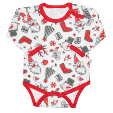 Kojenecké body s dlouhým rukávem New Baby Christmas Kojenecké body s dlouhým rukávem New Baby Christmas